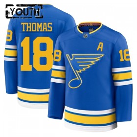 Lasten NHL St. Louis Blues Pelipaita 2025-26 Fanatics Premium Robert Thomas Koti Sininen